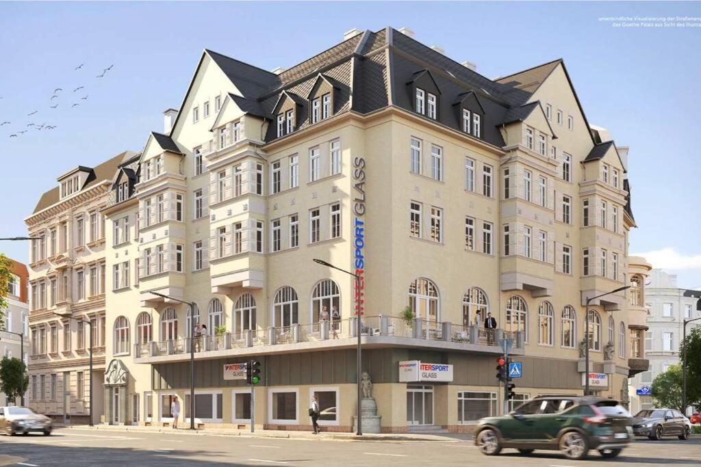 Goethe Palais Suite Anna Amalia L 1-8P L Lift L Parkplatz Aue  Exterior photo